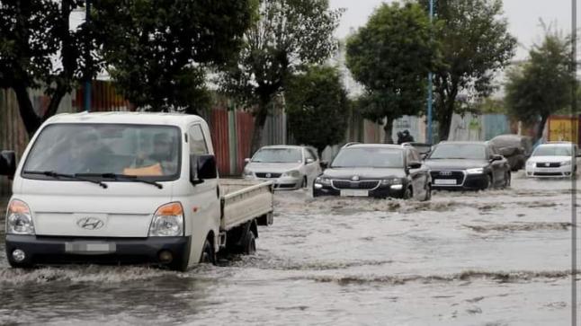 أمطار قوية وتساقطات ثلجية في المغرب