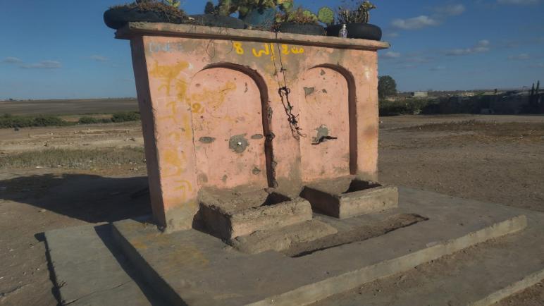 وضع كارتي للدائرة 4 بجماعة كرديد إقليم سيدي بنور بسب الإنقطاع المتكرر للماء بالسقايات